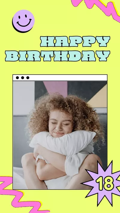 18th Birthday Wishes Instagram Story