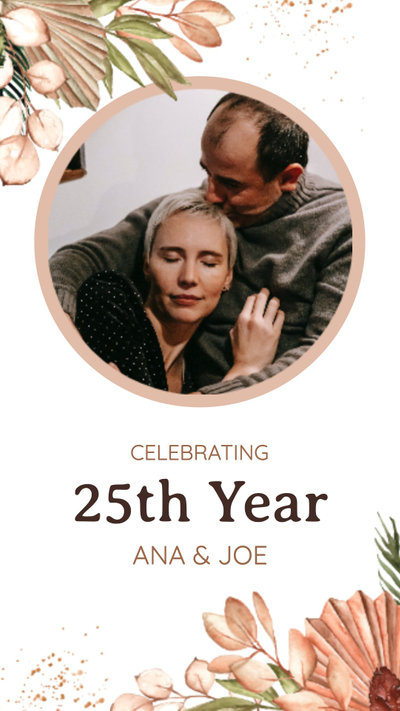 25 aniversario de boda