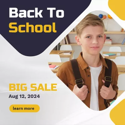Back to School Discount