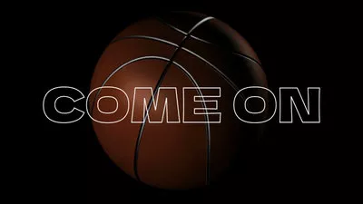 Basketball Typo Promo Intro