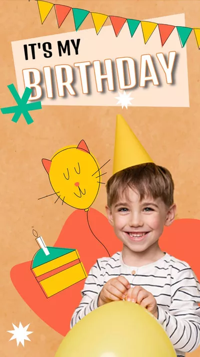 Make a Birthday Cartoon Video Online for Free | Free Templates | FlexClip