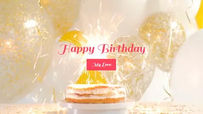 Create a Birthday Wishes Video for Husband with Online Free Video Maker |  FlexClip
