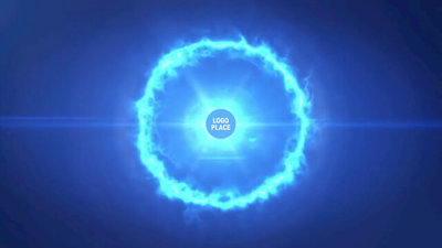 Blue Explode Logo