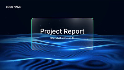 ビジネスシンプルプロジェクトレポート
