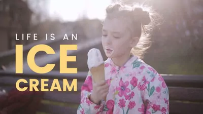 儿童冰淇淋