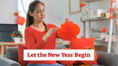Chinesischer Neujahr Gruß