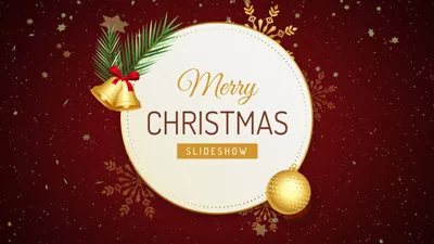 クリスマス・ウィッシュ・グリーティング・カード・ウィズ・クリスマス・スライドショー
