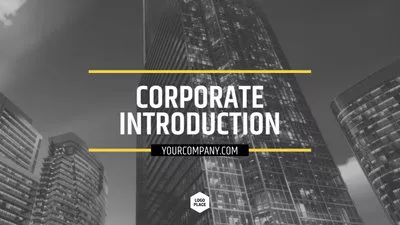 Corporate business vorstellungspaket