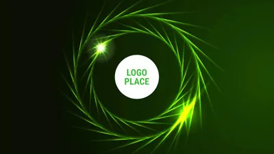 Animation Logo Cercle Vert