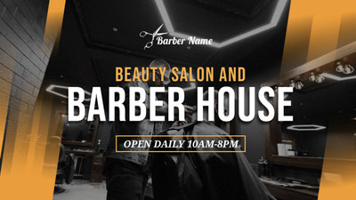 Hair Salon Barbershop Promo