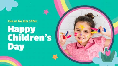 Happy Childrens Day Promo