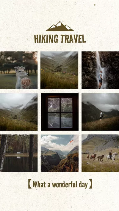 Hiking Travel Plog Instagram Reels