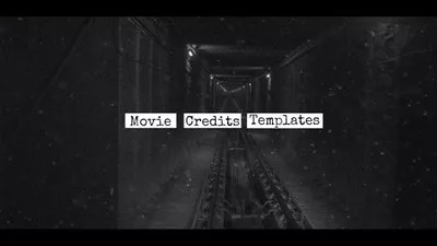 Horror Film Credits Trailer