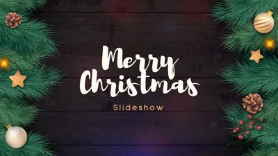 Feliz Natal Apresentação De Slides Saudação Desejo