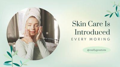 Morning Skincare Youtube Intro