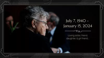 Mourn Memorial Photo Slideshow