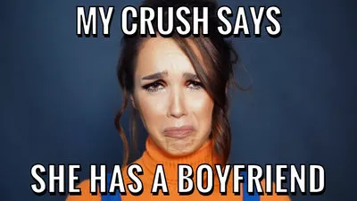 My Crush Says Meme