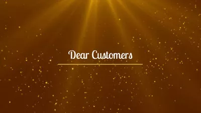 Vidéo Nouvel an Pour Clients