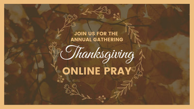 Online Thanksgiving Invite