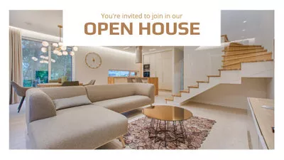 Open House Convite