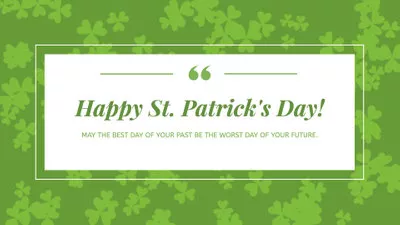 St Patricks Day Quote