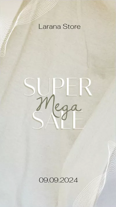 Super Mega Sale Promotion Social Reels