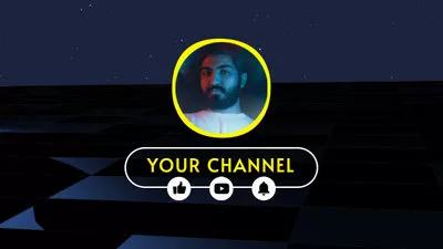 Custom Animated Instagram Button Overlay for Youtube Intro Videos vlog