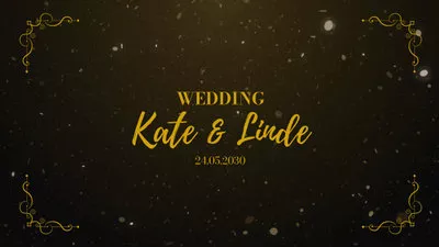 True Love Wedding Slides