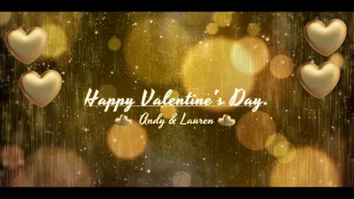 Valentines Heart Story Slideshow