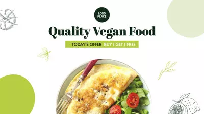 Vegan Restaurant Ad