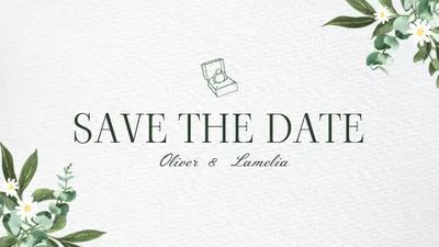 Virtual Wedding Invitation