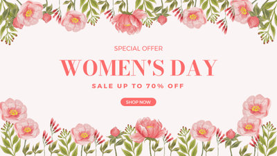 Womens Day Promotion Universal