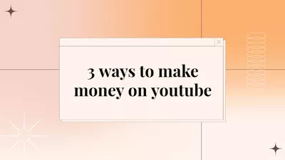 YouTube Monetarisierungs Marketing Tipps Liste